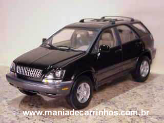 Lexus RX 300 Off Road -1998 - Preto <BR>1/18