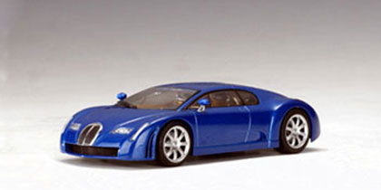 Bugatti Chiron - 2001 - Azul <BR>1/43