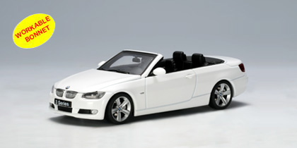 BMW 3 Series Convertible - 2007 - Branco<BR>1/43 BMW 3 Series Convertible - 2007 - Branco<BR>1/43