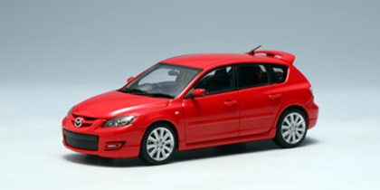 Mazda Speed Axela - 2005 - Vermelho<BR>1/43 Mazda Speed Axela - 2005 - Vermelho<BR>1/43