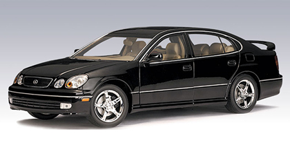Lexus GS 400 - 1998 - Preto<BR>1/18