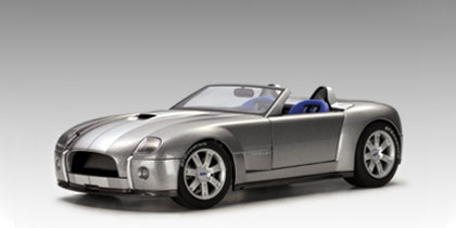 Ford Shelby Cobra Concept Car - Cinza<BR>1/18