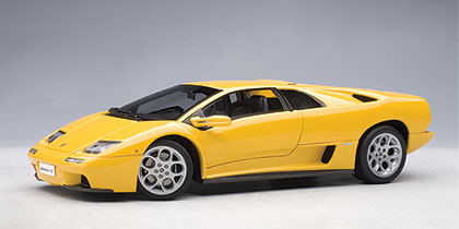 Lamborghini Diablo 6.0 - 1995 - Amarelo<BR>1/18 Lamborghini Diablo 6.0 - 1995 - Amarelo<BR>1/18