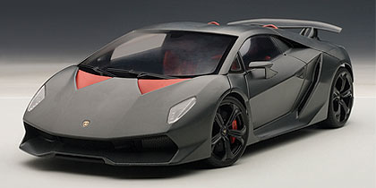 Lamborghini Sesto Elemento - 2014 - Cinza Carbono<BR>1/18 Lamborghini Sesto Elemento - 2014 - Cinza Carbono<BR>1/18