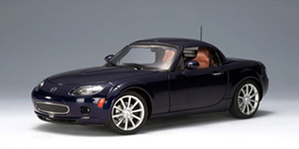 Mazda MX-5 Capota Retrátil - 2006 - Azul<BR>1/18