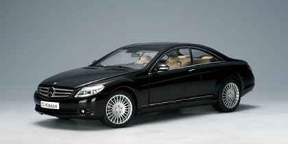 Mercedes-Benz CL Coupe - 2007 - Preto<BR>1/18