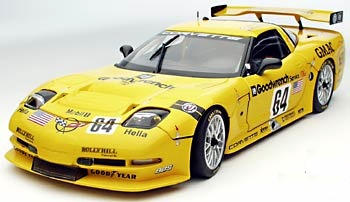 Chevrolet Corvette C5R # 64 Le Mans - 2001<BR>1/18 Chevrolet Corvette C5R # 64 Le Mans - 2001<BR>1/18