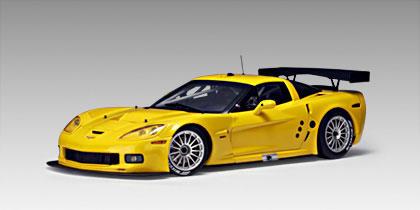 Chevrolet Corvette C6R Test Car - 2005 -Amarelo <BR>1/18 Chevrolet Corvette C6R Test Car - 2005 -Amarelo <BR>1/18