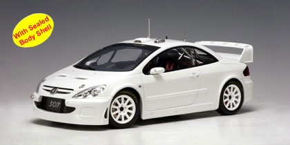 Peugeot 307 WRC - 2005 - Branco<BR>1/18