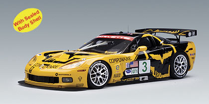 Chevrolet Corvette C6R ALMS # 3 - 2007<BR>1/18 Chevrolet Corvette C6R ALMS # 3 - 2007<BR>1/18