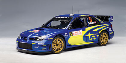 Subaru Impreza WRC Monte Carlo - 2008 - Solberg<BR>1/18 Subaru Impreza WRC Monte Carlo - 2008 - Solberg<BR>1/18