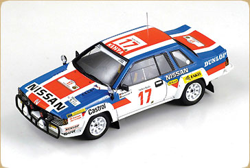 Nissan 240 RS # 17 Safari Rally - 1985<BR>1/43