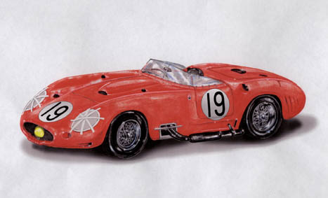 Maserati 450S # 19 Sebring - 1957<BR>1/43