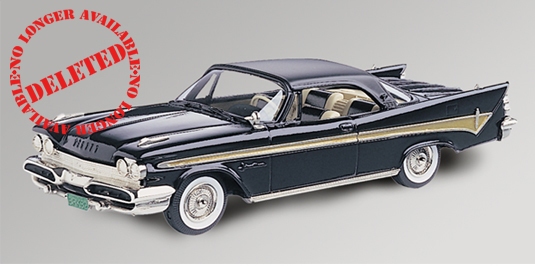 Desoto Adventurer Hardtop Coupe - 1959 - Preto<BR>1/43