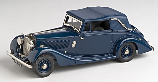 Railton Fairmile 3 Pos. Drop Head Coupe - 1936 - Azul<BR>1/43