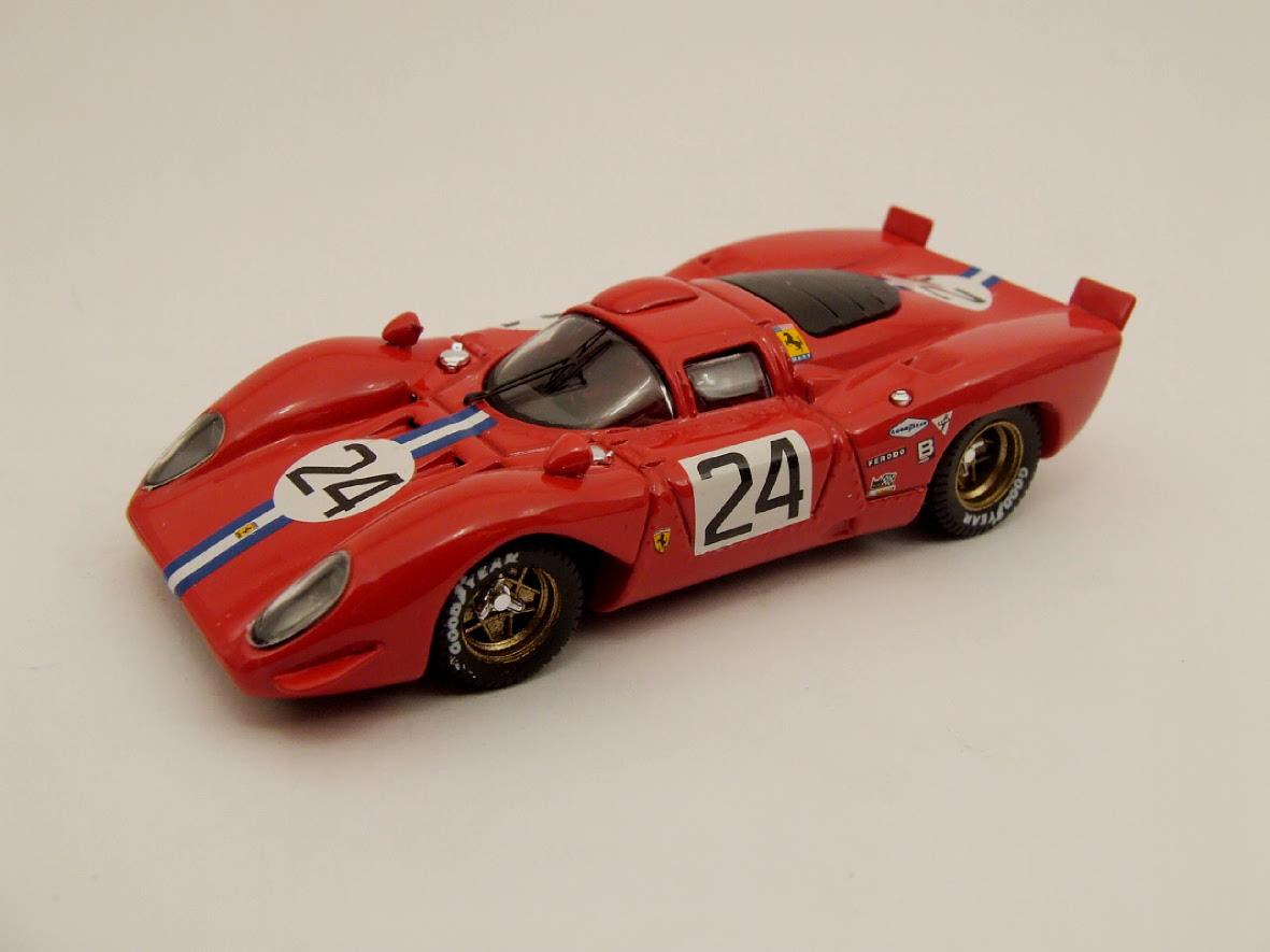 Ferrari 312P Coupe Daytona # 24 - 1970<BR>1/43 Ferrari 312P Coupe Daytona # 24 - 1970<BR>1/43