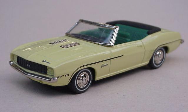 Chevrolet Camaro RS Top Down - 1969 - Amarelo<BR>1/43