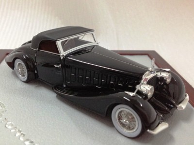 Voisin C15 Saliot Roadster - 1934 - Preto<BR>1/43