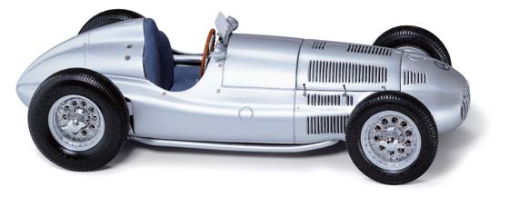 Mercedes-Benz W 165 - 1939 - Prata<BR>1/18