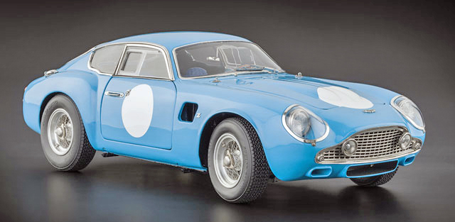 Aston Martin DB4 GT Zagato - 1961 - Azul<BR>1/18