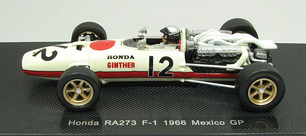 F1 Honda RA273 # 12 Mexico GP - 1966 - Ginther<BR>1/43