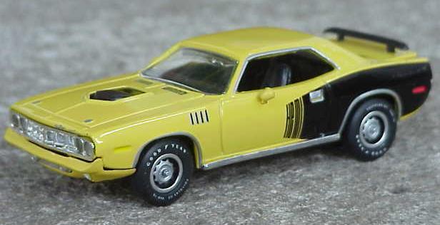 Plymouth Hemi Cuda 440 - 1971 - Amarelo<BR>1/43