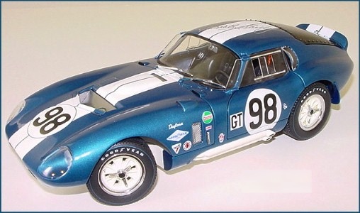 Cobra Daytona Coupe # 98 - 1965 - Carroll Shelby<BR>1/18