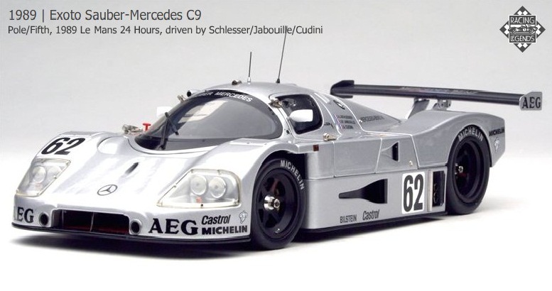 Sauber Mercedes C9 # 62 - 1989<BR>1/18