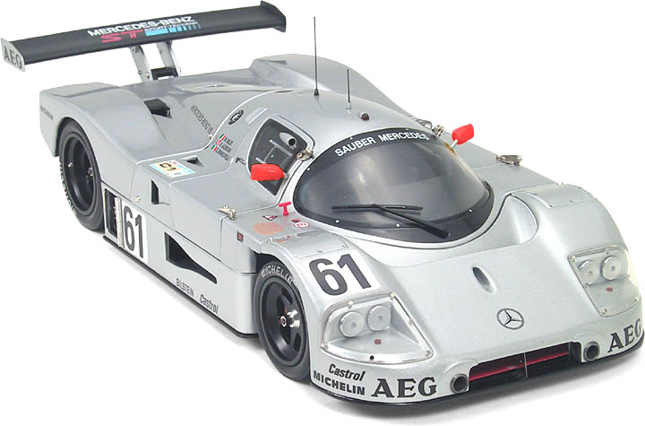 Sauber Mercedes C9 # 61- 1989<BR>1/18 Sauber Mercedes C9 # 61- 1989<BR>1/18
