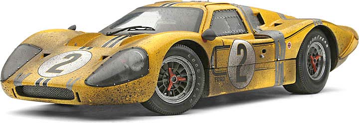 Ford GT40 MK IV Le Mans # 2 - 1967<BR>1/18