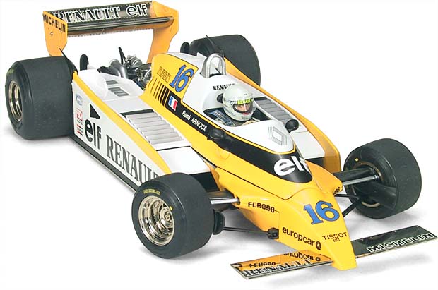 F1 Renault RE-20 Turbo # 16 - 1980 - R.Arnoux<BR>1/18