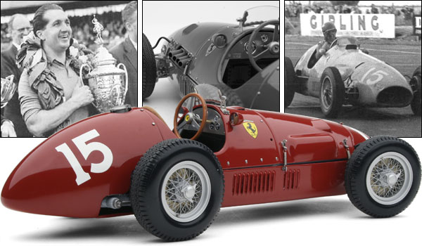 F1 Ferrari 500 F2 # 15 - 1952 - Alberto Ascari<BR>1/18