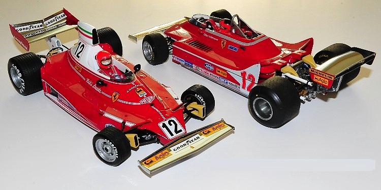 F1 Ferrari 312T2 e 312T4 - 1979<BR>1/18