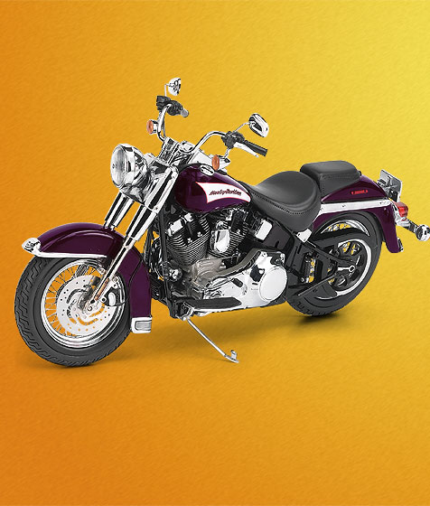 Harley-Davidson® Heritage Softail Classic - 2006 - Preto<BR>1/10