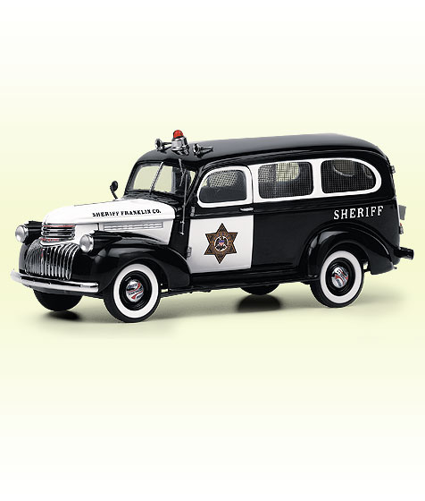 Chevrolet® Suburban Sheriff's Wagon - 1946 - Police<BR>1/24