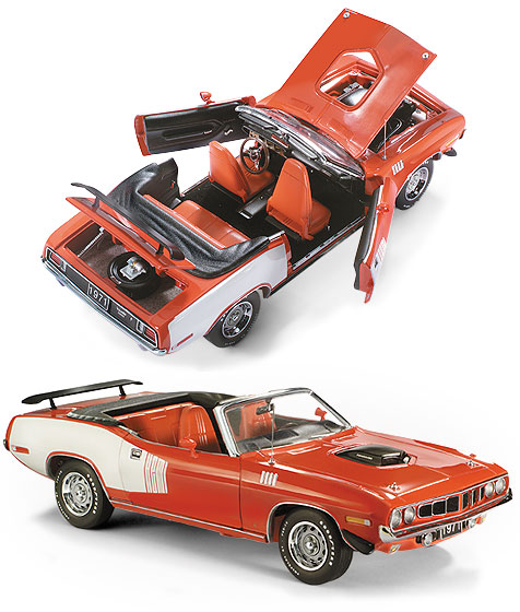 Plymouth HEMI® Cuda Convertible - 1971 - Vermelho<BR>1/24