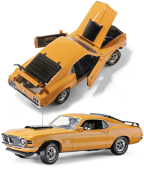 Ford Mustang Boss 429 - 1970 - Laranja<BR>1/24