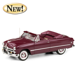 Ford Custom Convertible - 1949 - Vinho<BR>1/24