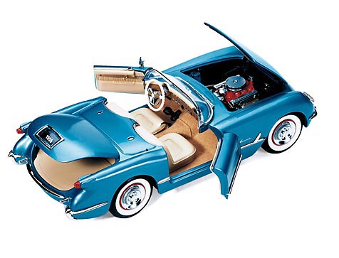 Corvette® - 1955 - Azul<BR>1/24