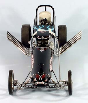 Dragster Swamp Rat I - 1957 - Don Garlits<BR>1/18