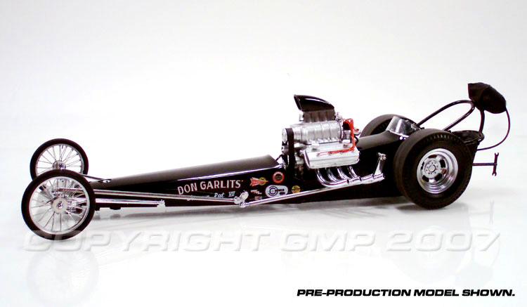 Dragster Swamp Rat VII - 1965 - D Garlits<BR>1/18