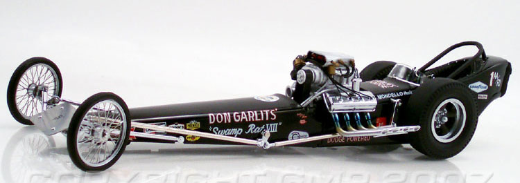 Dragster Swamp Rat VIII - 1964 - Don Garlits<BR>1/18