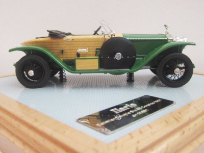 Rolls Royce Silver Ghost Skiff Boat Tail - 1914 - Verde<BR>1/43