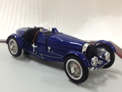 Bugatti Type 59 Supercharged 3.3 litres - 1933 - Azul<BR>1/43