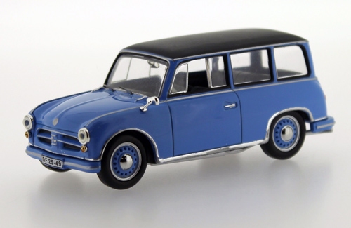 Awz P70 Kombi - 1957 - Azul<BR>1/43