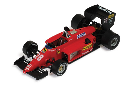 F1 Ferrari 156/85 # 28 GP Brazil - 1985 - R.Arnoux<BR>1/43