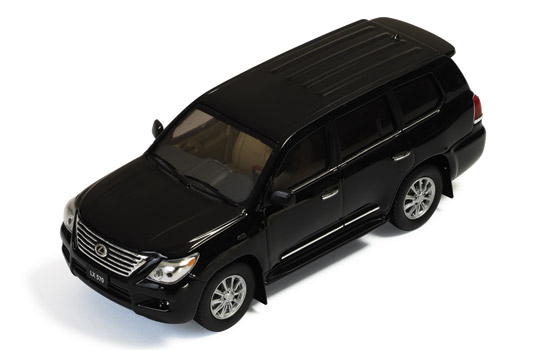 Lexus LX570 - 2010 - Preto<BR>1/43