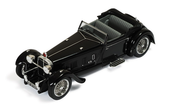 Daimler Double Six 50 Convertible - 1931 - Preto<BR>1/43