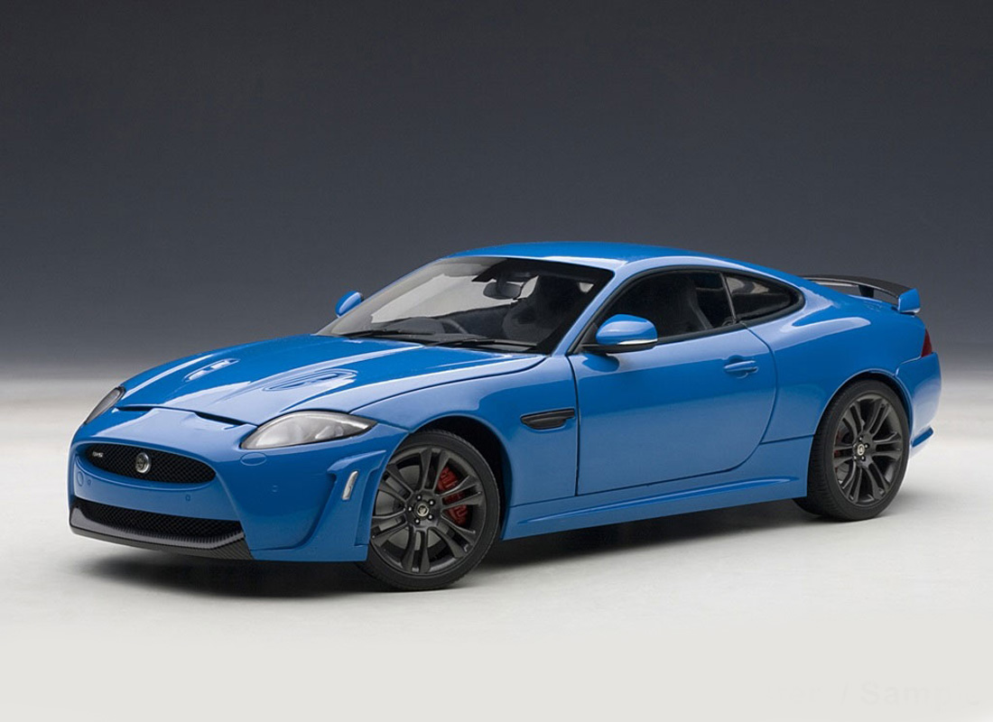 Jaguar XKR-S -2016 - Azul<BR>1/43