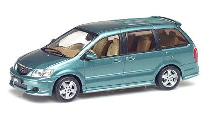 Mazda MPV - 2003 - Verde Metálico<BR>1/43